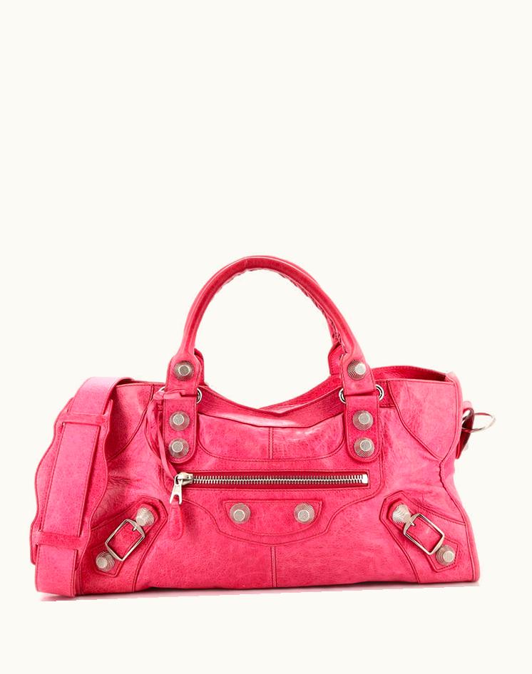 Balenciaga Balenciaga City Giant Studs Bag Leather Medium