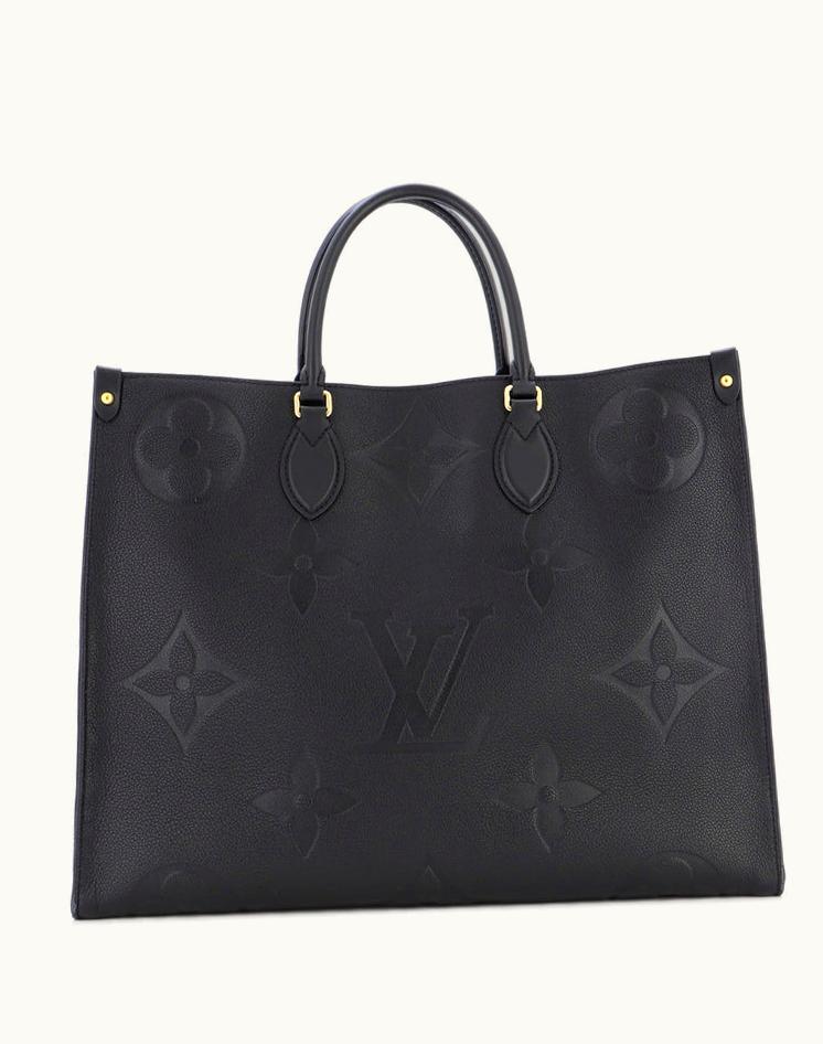 Louis Vuitton Louis Vuitton Onthego Tote Monogram Empreinte Giant GM Leather Black
