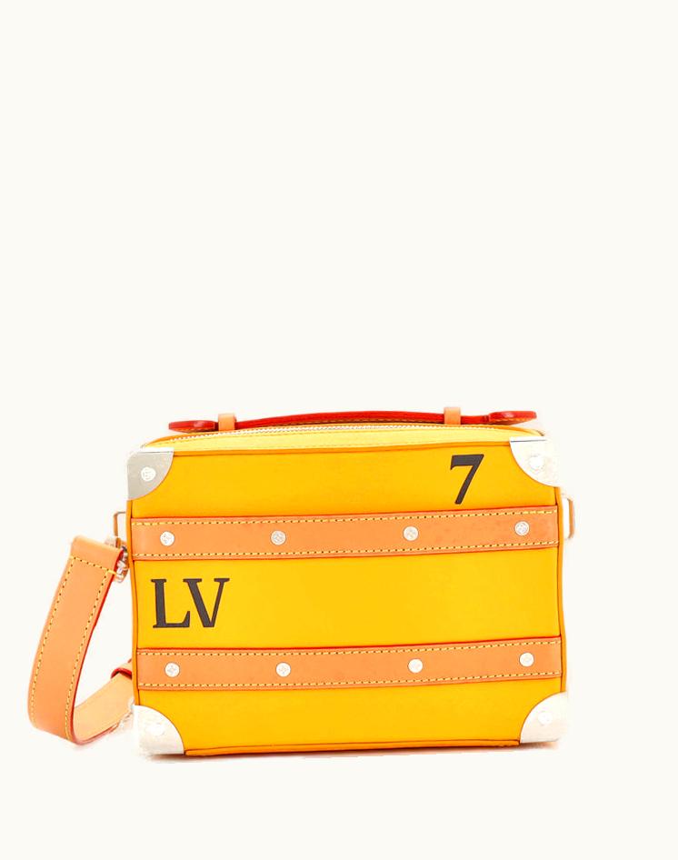 Louis Vuitton Louis Vuitton Handle Soft Trunk Bag Graphic Printed Leather