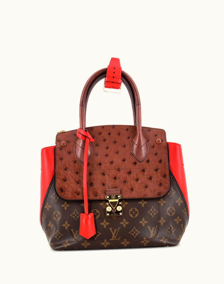 Louis Vuitton Louis Vuitton Majestueux Tote Monogram Canvas And Exotics PM