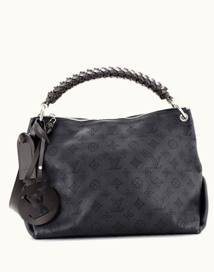 Louis Vuitton Louis Vuitton Braided Handle Beaubourg Hobo Mahina Leather MM