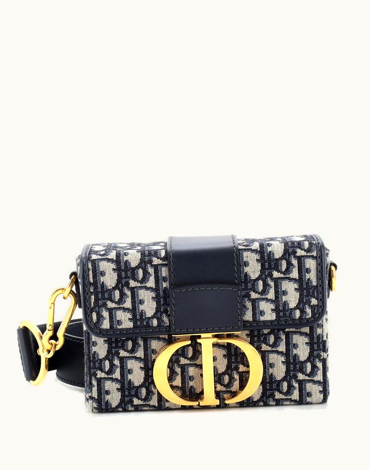Dior Dior 30 Montaigne Box Bag Oblique Canvas