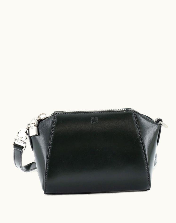 Givenchy Givenchy Antigona Nano Leather Crossbody Bag Green