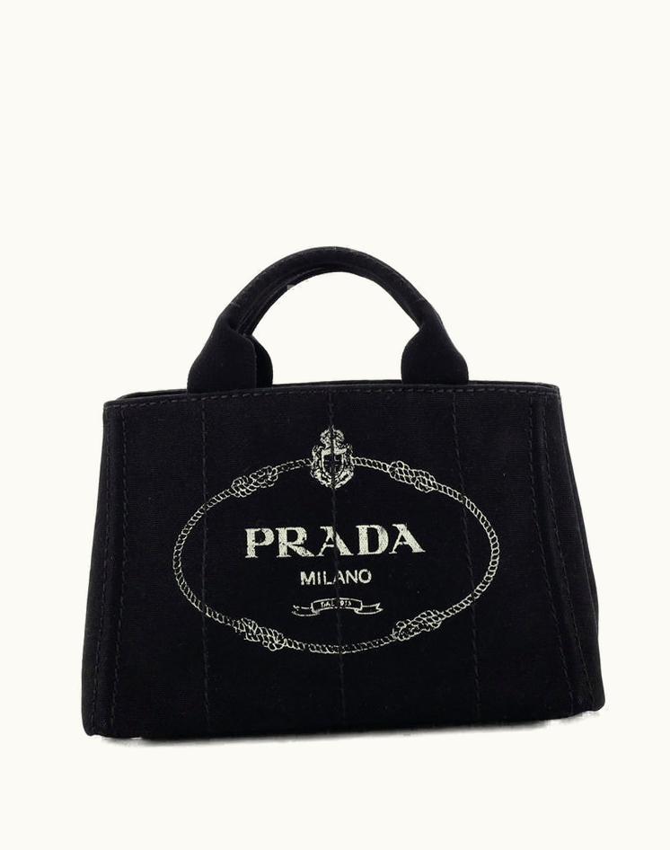 Prada Prada Canapa Tote Canvas Mini