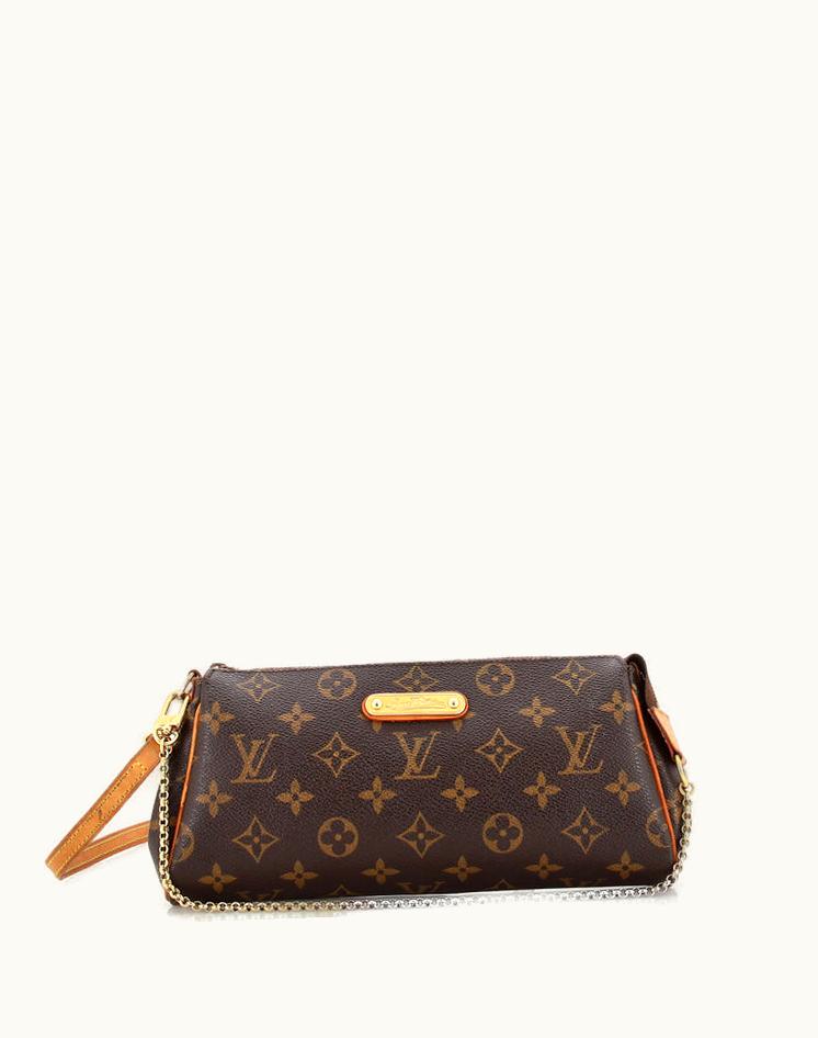 Louis Vuitton Louis Vuitton Eva Handbag Monogram Canvas Brown Luxe Edition