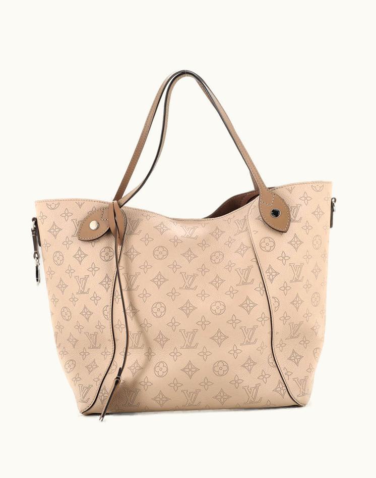 Louis Vuitton Louis Vuitton Hina Handbag Mahina Leather MM