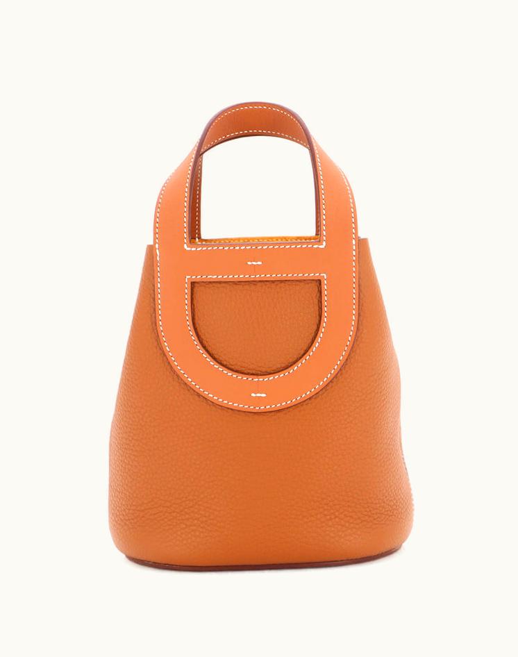 Hermès Hermès In-The-Loop Bag Clemence With Swift 18 Brown Gold