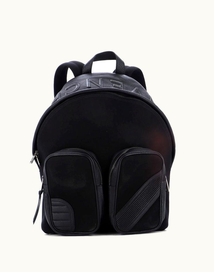 Givenchy Givenchy Mc3 Backpack Canvas And Leather Large