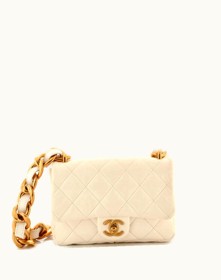 Chanel Chanel Funky Town Flap Bag Quilted Lambskin Small