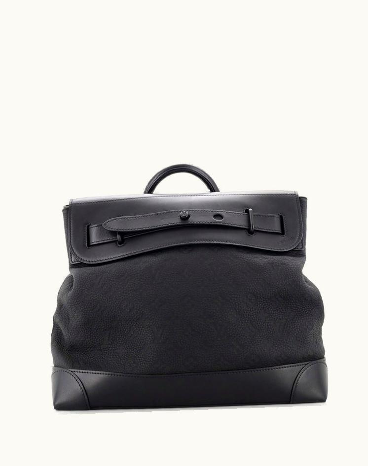 Louis Vuitton Louis Vuitton Steamer Bag Monogram Taurillon Leather PM