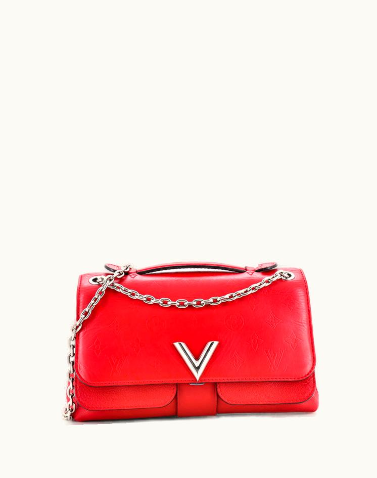 Louis Vuitton Louis Vuitton Very Chain Bag Monogram Leather