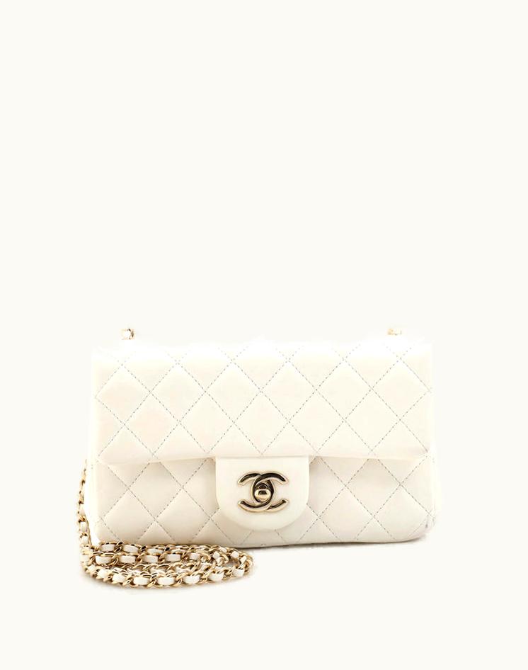 Chanel Chanel Pearl Crush Flap Bag Quilted Lambskin Mini