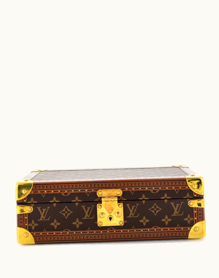 Louis Vuitton Louis Vuitton 8 Watch Case Monogram Canvas