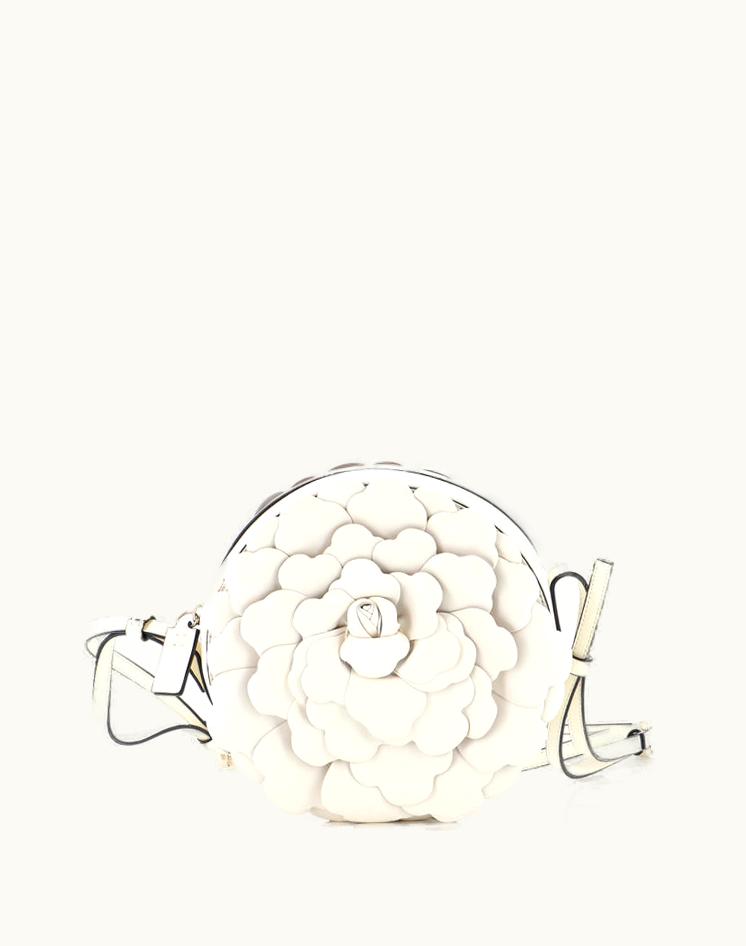 Valentino Valentino Atelier 03 Rose Edition Round Crossbody Bag Leather