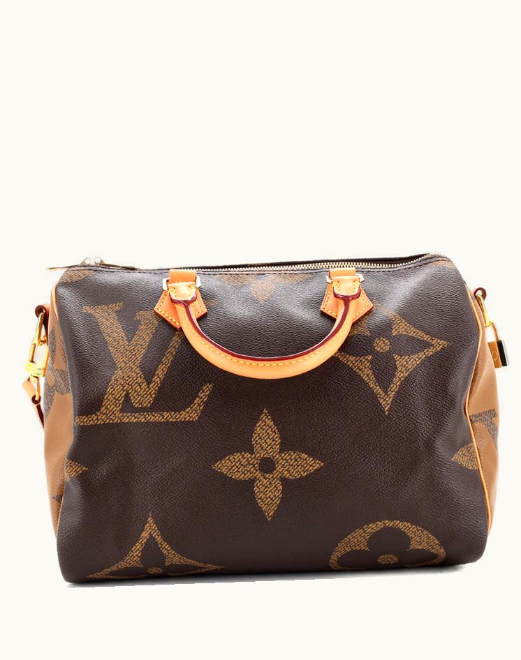 Louis Vuitton Louis Vuitton Speedy Bandouliere Bag Reverse Monogram Giant 30