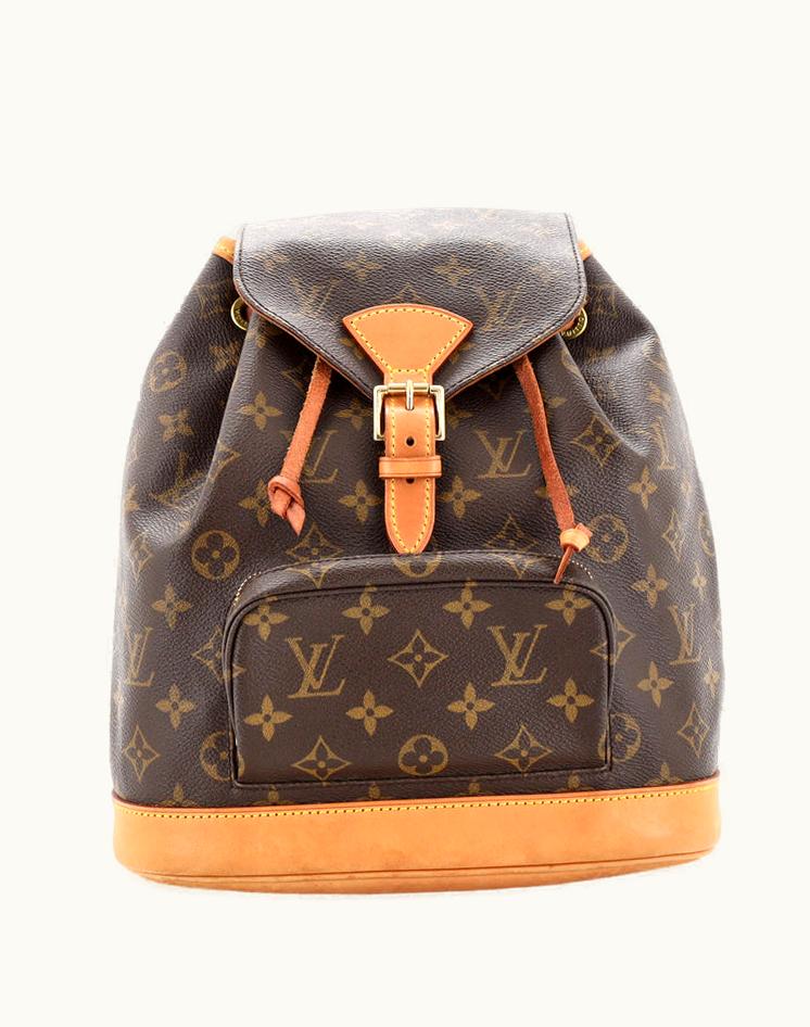 Louis Vuitton Louis Vuitton Vintage Montsouris Backpack Monogram Canvas MM Brown