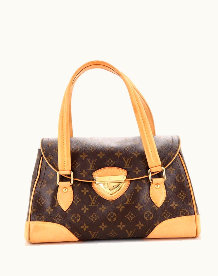 Louis Vuitton Louis Vuitton Beverly Handbag Monogram Canvas GM