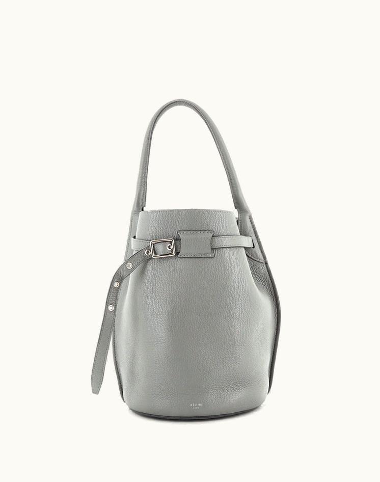 Celine Celine Big Bag Bucket Leather Luxury Tote Gray