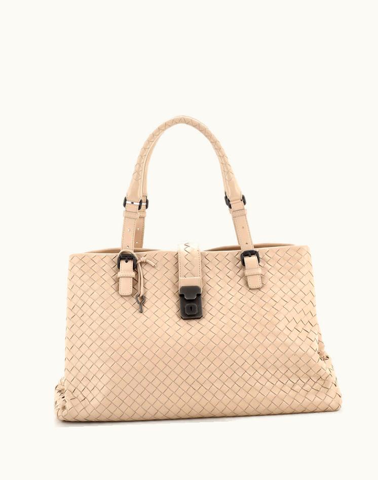 Bottega Veneta Bottega Veneta Roma Bag Intrecciato Nappa Medium