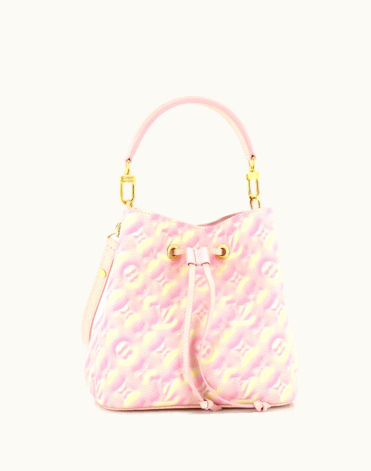 Louis Vuitton Louis Vuitton NeoNoe Handbag Stardust Monogram Empreinte Leather BB Multicolor Gold