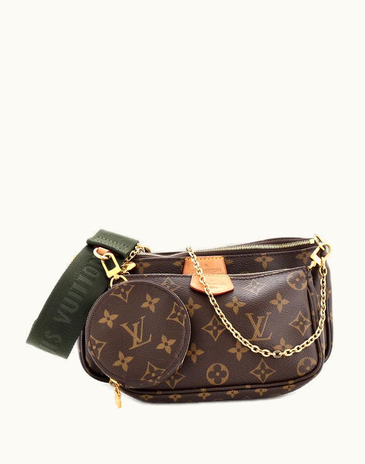 Louis Vuitton Louis Vuitton Multi Pochette Accessoires Monogram Canvas Bag Set Brown
