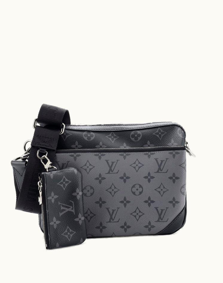 Louis Vuitton Louis Vuitton Trio Messenger Bag Reverse Monogram Eclipse Canvas