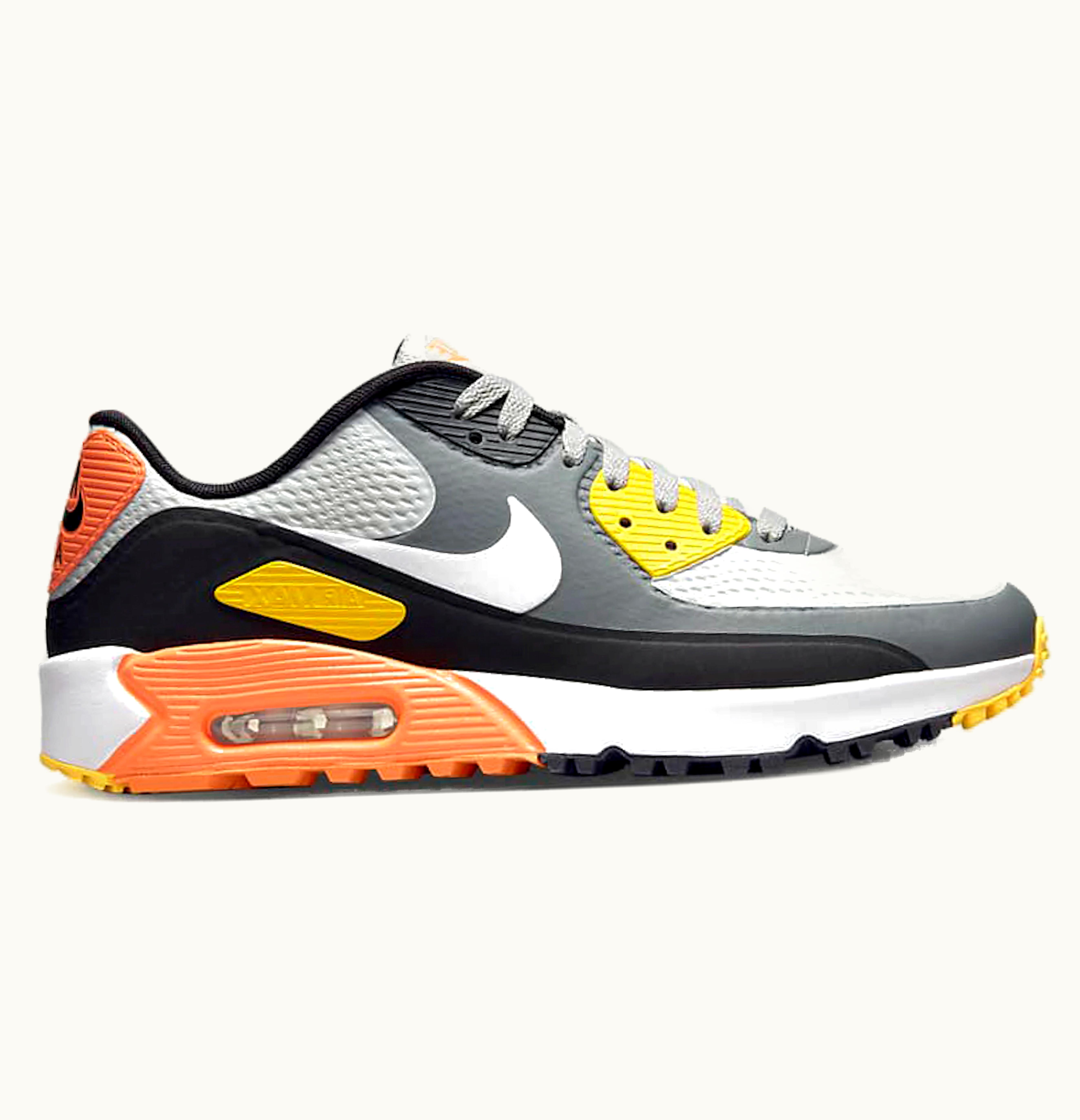 Nike Nike Air Max 90 Golf Smoke Grey Black Orange