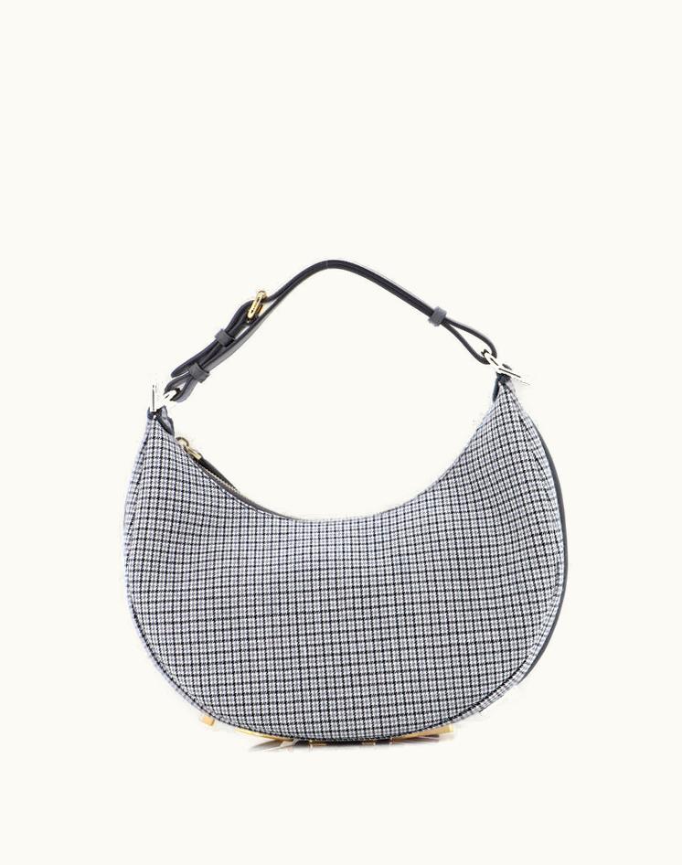 Fendi Fendigraphy Bag Houndstooth Wool Small