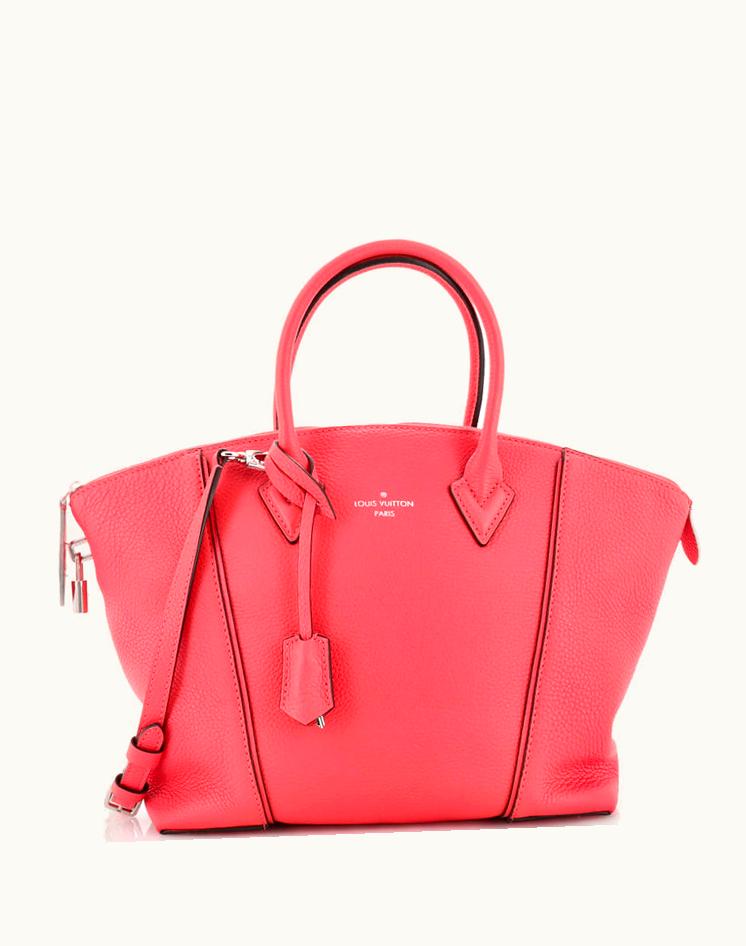 Louis Vuitton Louis Vuitton Soft Lockit Handbag Leather PM