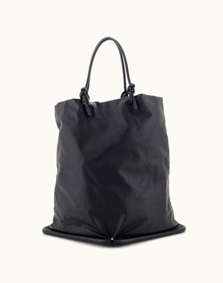 Bottega Veneta Bottega Veneta Beak Shopper Tote Leather Luxe Black