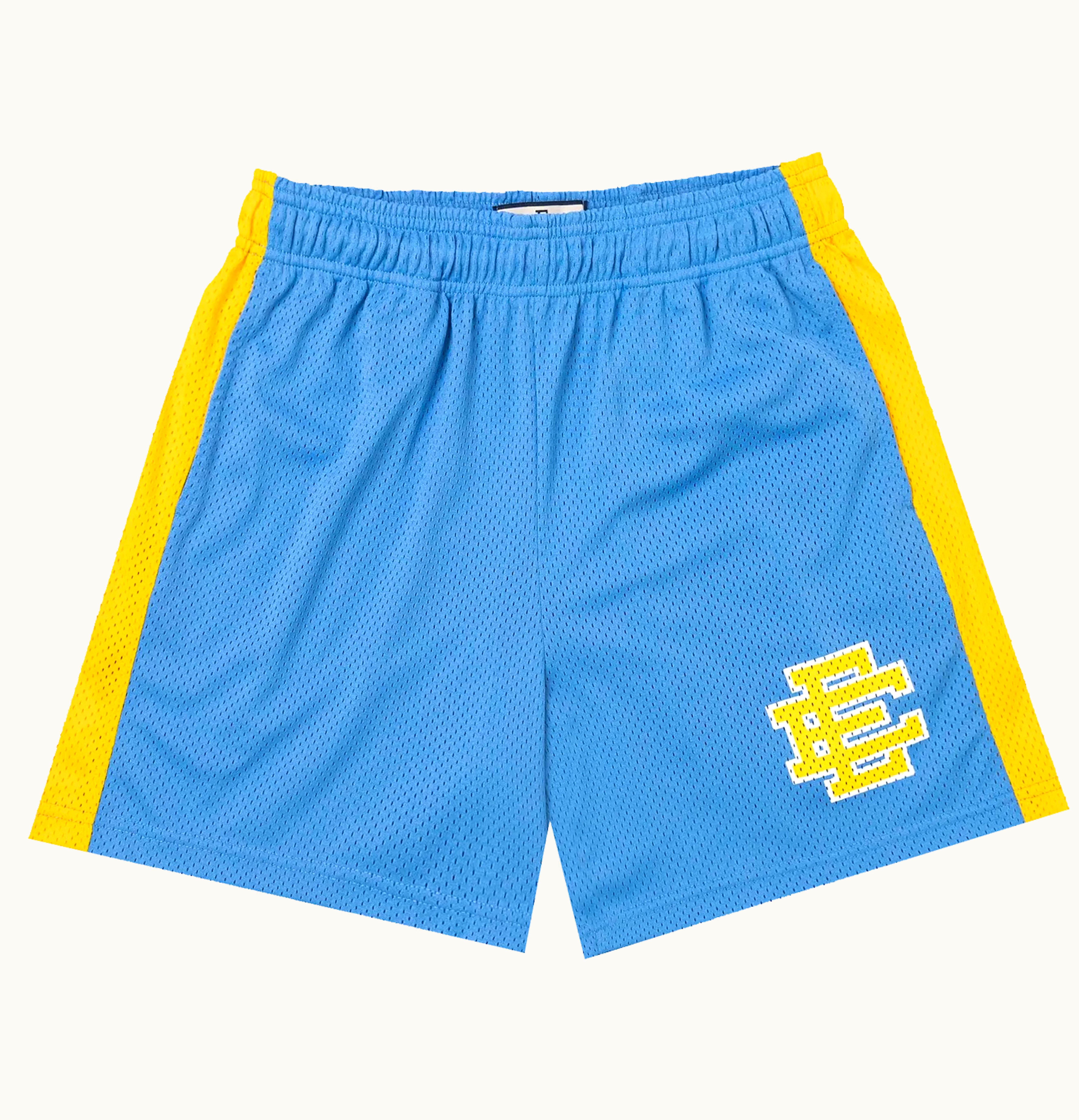 Eric Emanuel Eric Emanuel EE Basic Short Blue Yonder Varsity Yellow