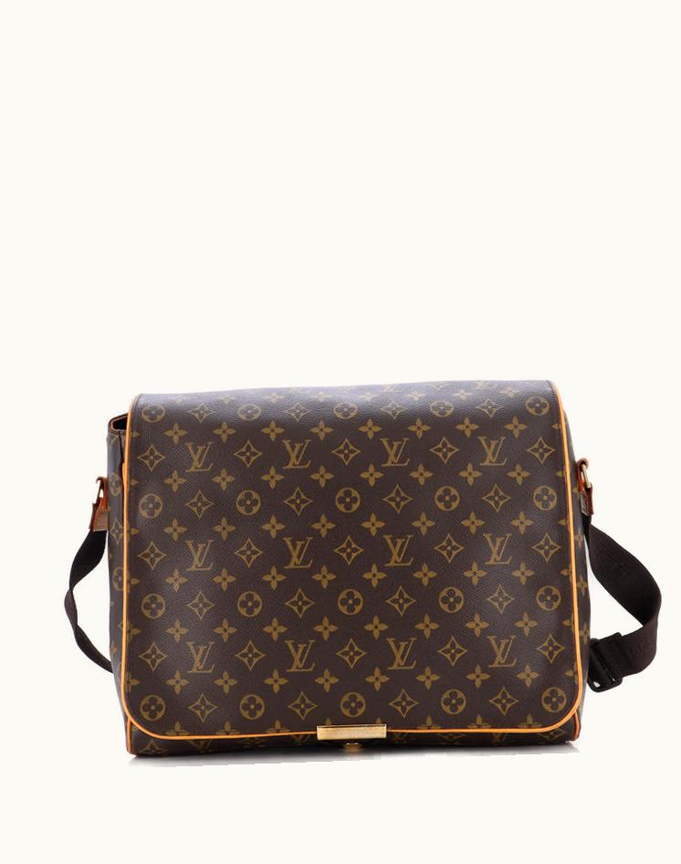 Louis Vuitton Louis Vuitton Abbesses Messenger Bag Monogram Canvas Coated Brown