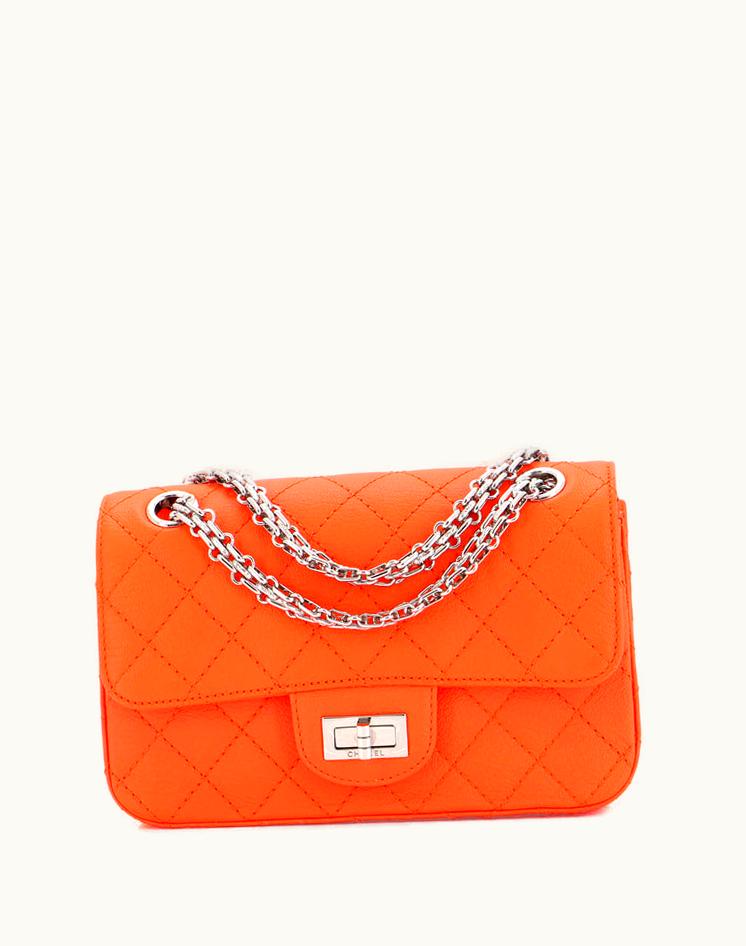 Chanel Chanel Reissue 2.55 Flap Bag Quilted Goatskin Mini