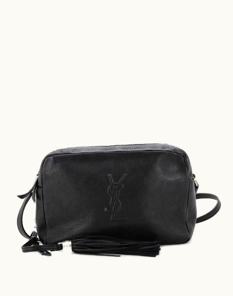 Saint Laurent Saint Laurent Lou Camera Bag Leather Small Black