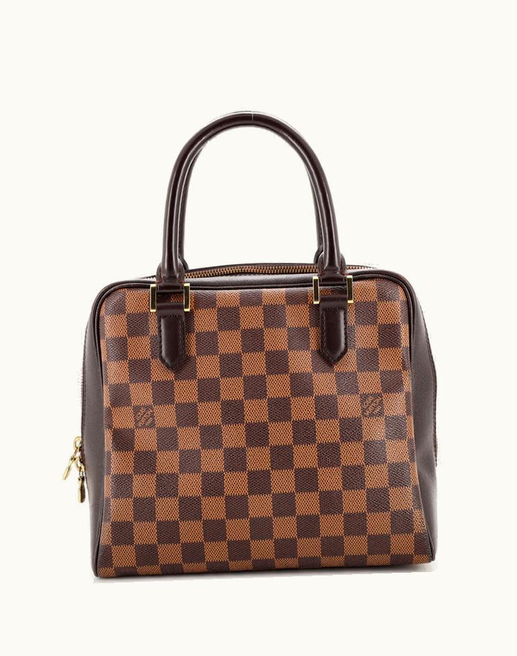 Louis Vuitton Louis Vuitton Brera Handbag Damier Brown Canvas Coated Gold