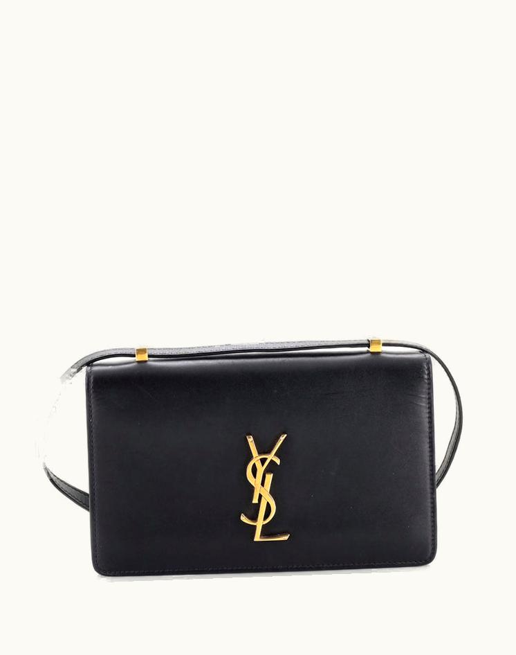 Saint Laurent Saint Laurent Dylan Shoulder Bag Leather Small Black