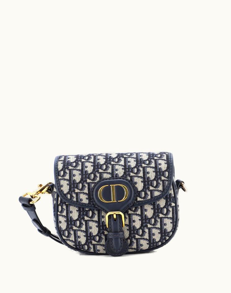 Dior Dior Bobby Flap Bag Oblique Canvas Small