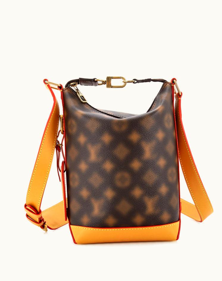 Louis Vuitton Louis Vuitton Blurry Monogram Cruiser Hobo Limited Edition PM Brown