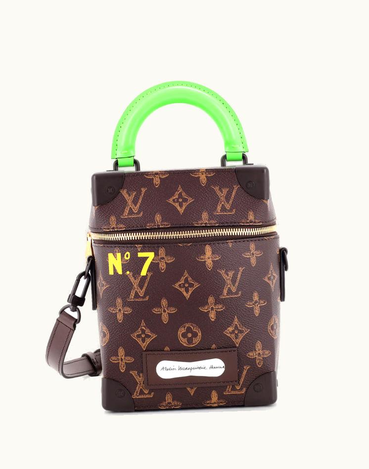 Louis Vuitton Louis Vuitton Vertical Box Trunk Bag No.7 Trunk L'Oeil Vintage Monogram Canvas