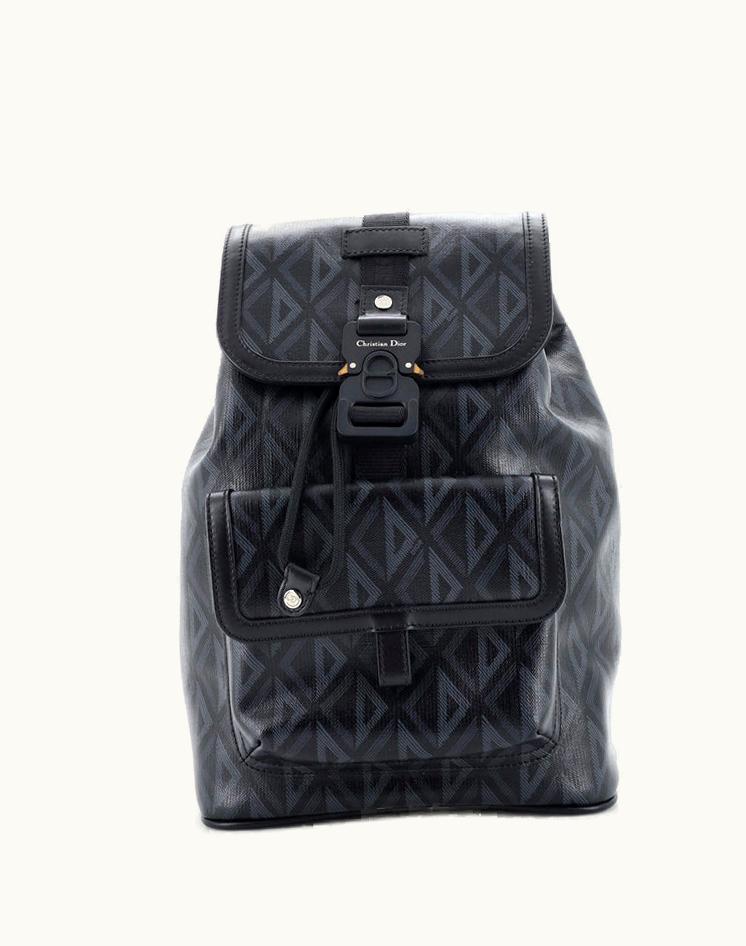 Dior Dior Hit The Road Sling Bag Cd Diamond Coated Canvas Small