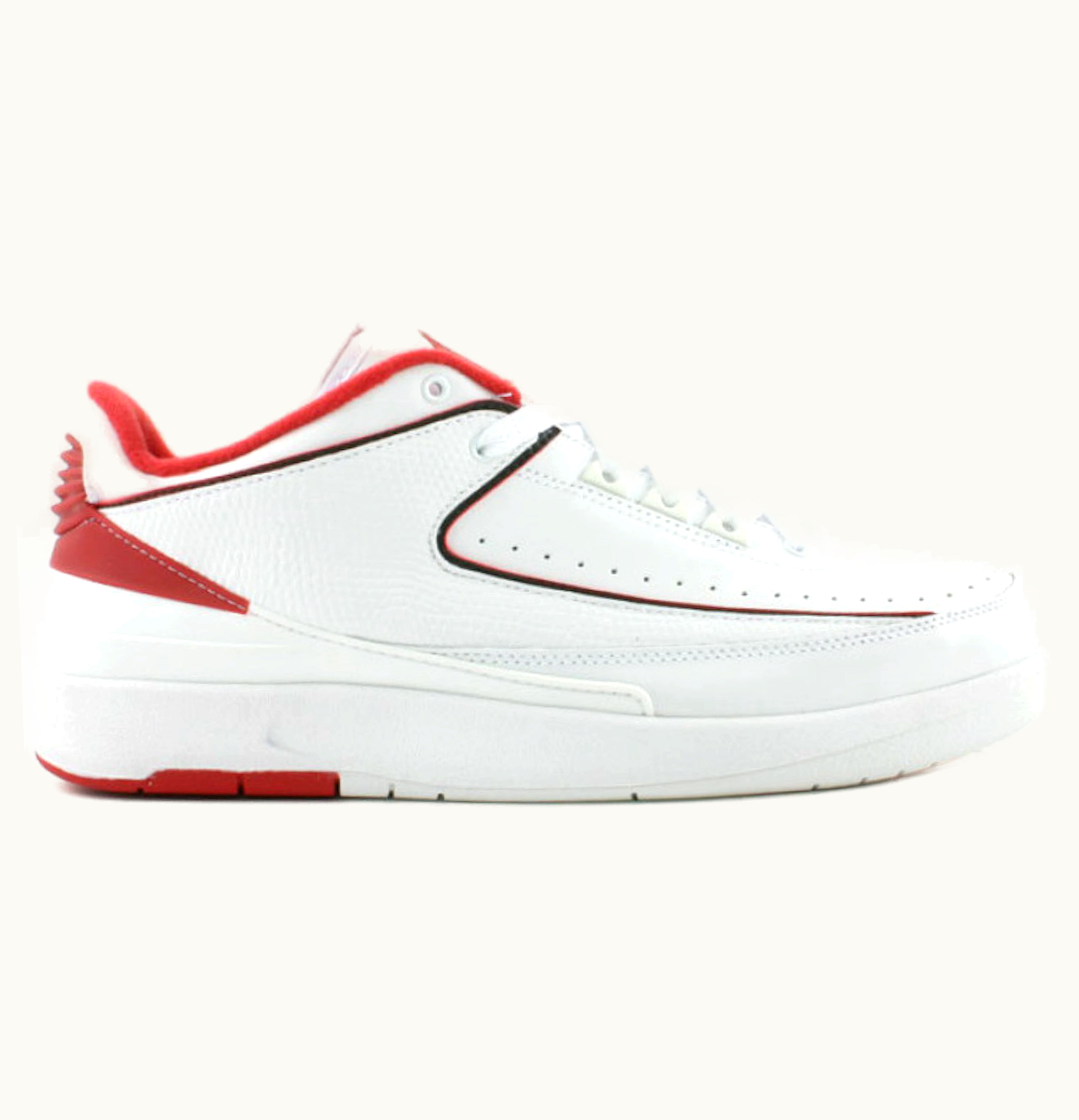 Jordan Air Jordan 2 Retro Low White Varsity Red