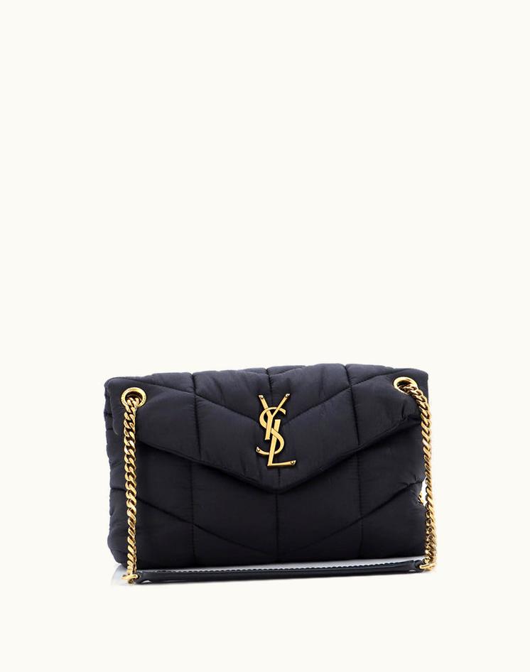 Saint Laurent Saint Laurent Loulou Puffer Shoulder Bag Quilted Nylon Small
