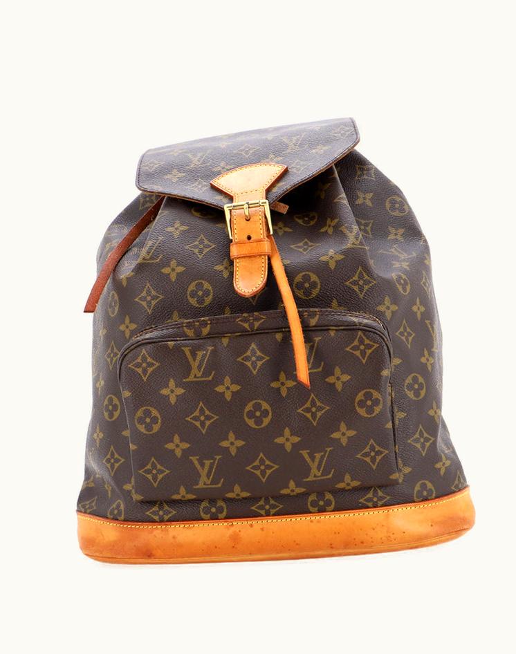 Louis Vuitton Louis Vuitton Montsouris Backpack Monogram Canvas GM Brown