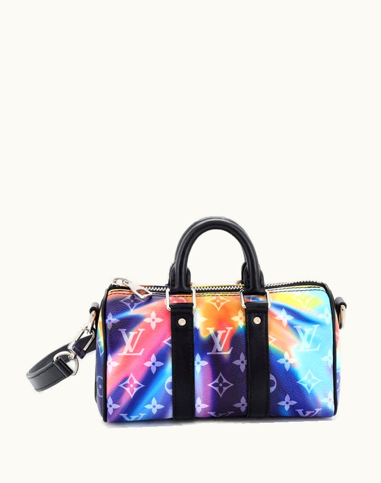 Louis Vuitton Louis Vuitton Keepall Bandouliere Bag Limited Edition Monogram Sunset Canvas XS