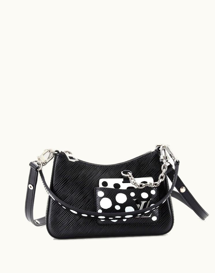 Louis Vuitton Louis Vuitton Marellini Handbag Epi Leather With Yayoi Kusama Infinity Dots Detail
