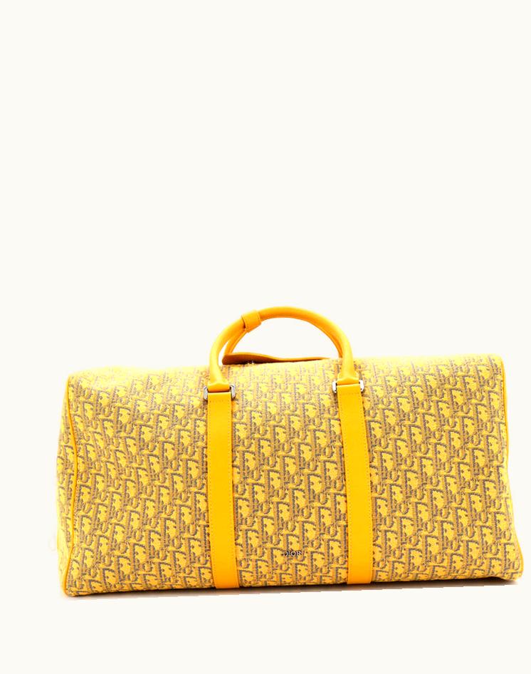 Dior Dior Lingot Duffle Bag Oblique Jacquard 50