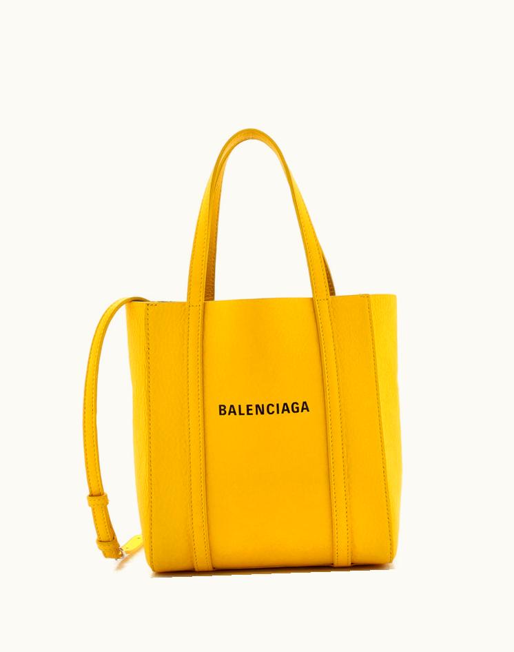 Balenciaga Balenciaga Everyday Tote Leather XXS Yellow