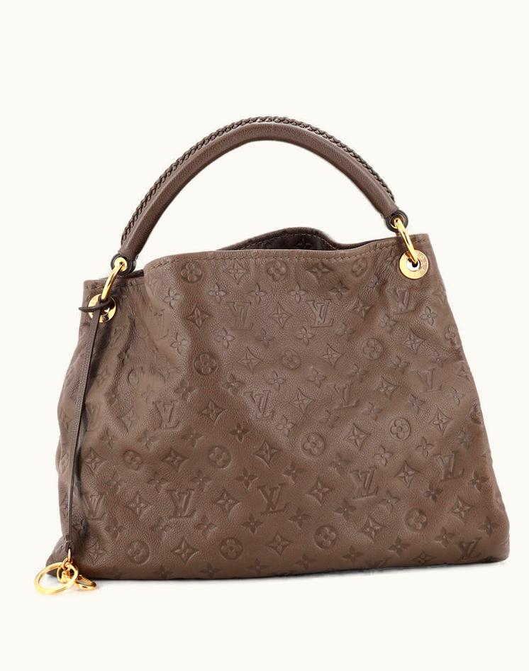 Louis Vuitton Louis Vuitton Artsy Handbag Monogram Empreinte Leather MM in Brown