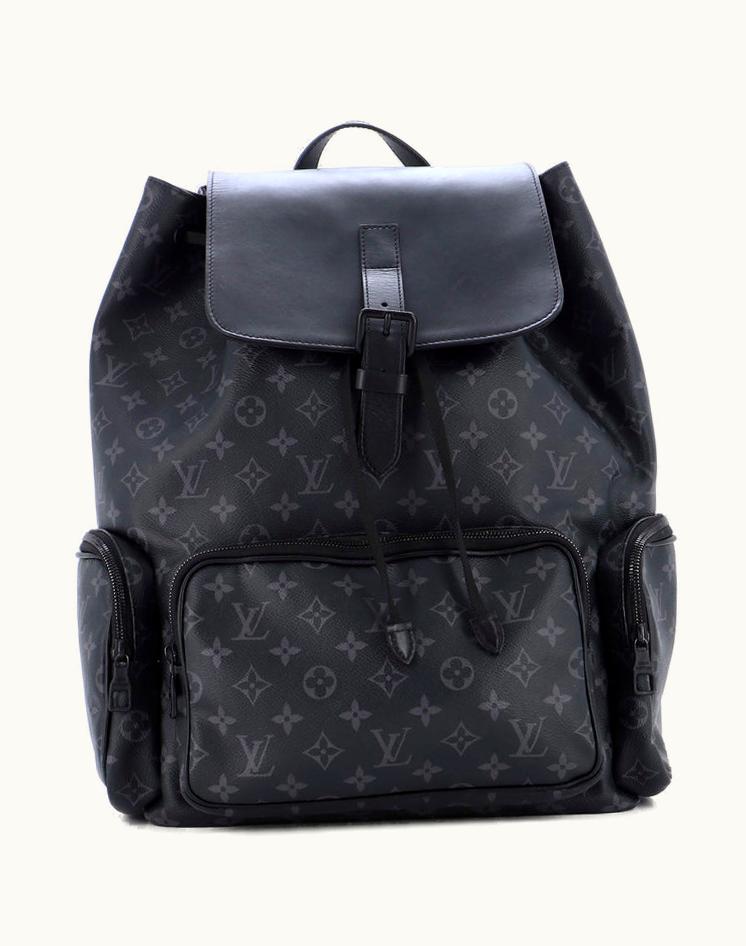 Louis Vuitton Louis Vuitton Trio Backpack Monogram Eclipse Canvas Black