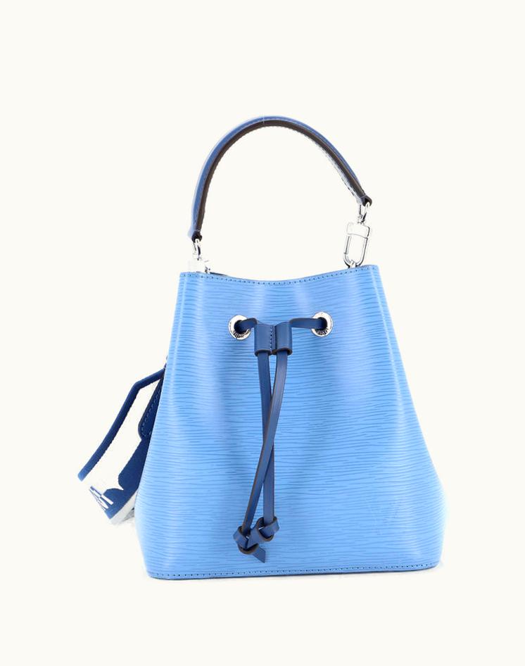 Louis Vuitton Louis Vuitton Neonoe Handbag Epi Leather With Logo Jacquard Strap BB